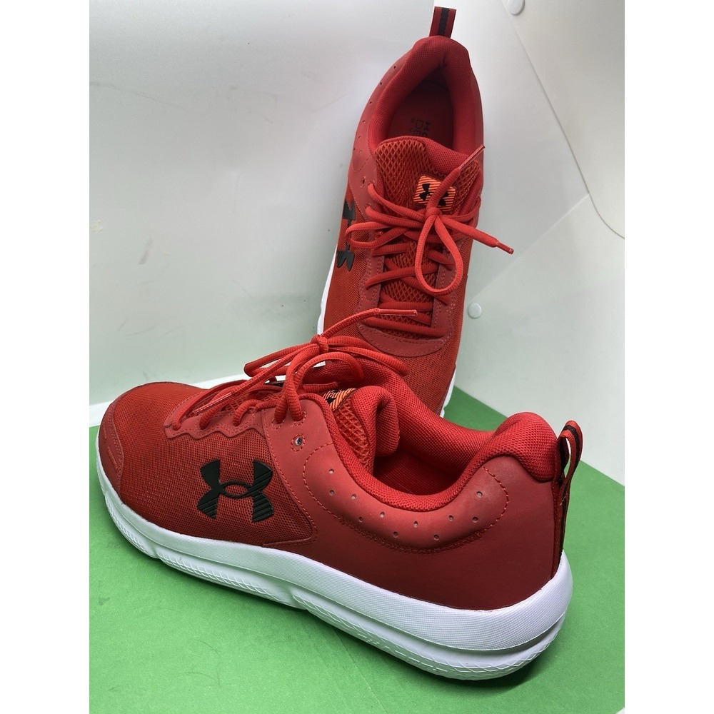Under Armour Men's UA Charged Assert 10 Shoes Casual 3026175-600 Red Size 13